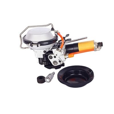 Após Serviço Apoio online 16mm/19mm Air Pneumatic Power Operated Steel Strap Packing Strapping Tool Prata
