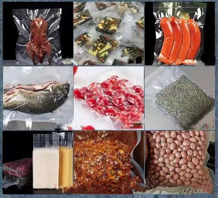 Máquina de embalagem de câmara única fácil de operar para picles e molho de porco condimentado