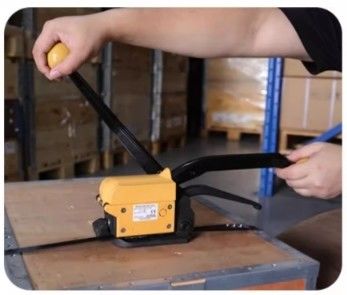 13-19 mm de caixa de correia com ferramentas manuais de correia de aço A333 e largura de correia de 0,4-0,8 mm