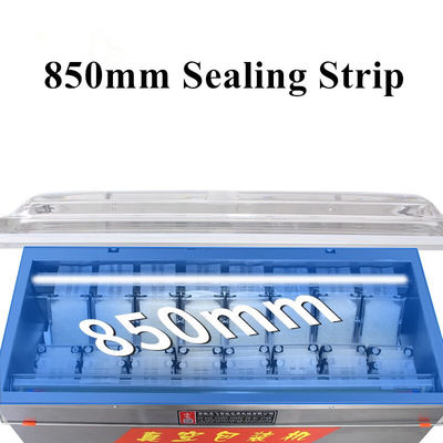 Embalagem a vácuo de alimentos para frutos secos molhados Máquina automática de embalagem a vácuo de câmara dupla