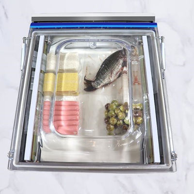 Máquina de embalagem a vácuo para vedação de alimentos