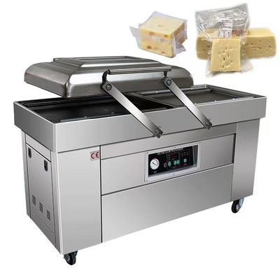 500 mm*10 mm Tamanho da tira de vedação Secador de vácuo de câmara dupla para embalagens e vedações de alimentos