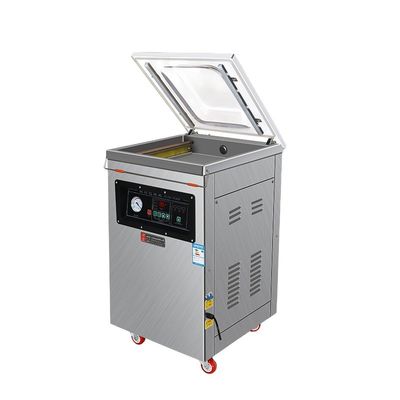 DZ-600 Vertical Sear Fish Meat Sealer Máquina de embalagem automática a vácuo para embalagem de alimentos