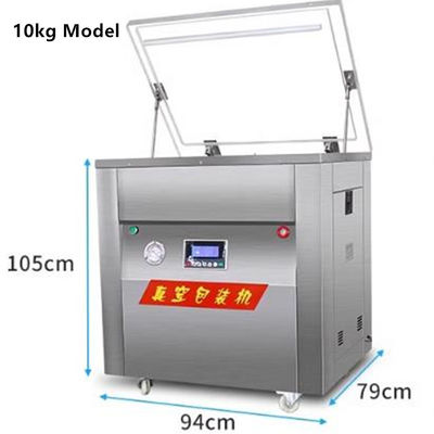 Máquina de embalagem a vácuo de arroz embalado a vácuo em forma automática de tijolo