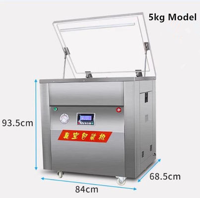 Máquina de embalagem automática de vácuo de forma dupla para 5 kg/10 kg de arroz