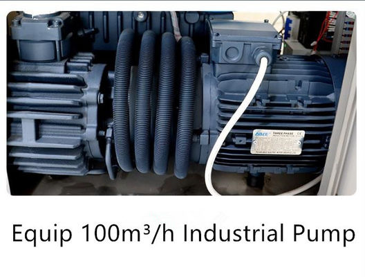 Máquina avançada de embalagem de pele de vácuo para alimentos com tensão de 220V/50HZ e tamanho de câmara de 710*510*90mm