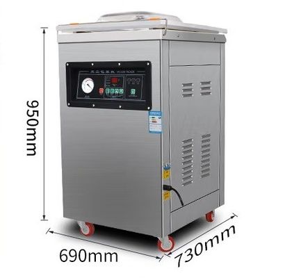 Máquina de vácuo industrial 220V/50HZ para embalagens de plástico para conservação de alimentos