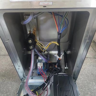 Embalagem de plástico Sealer de vácuo de câmara única para queijo Peixe seco Kimchi Chá Café