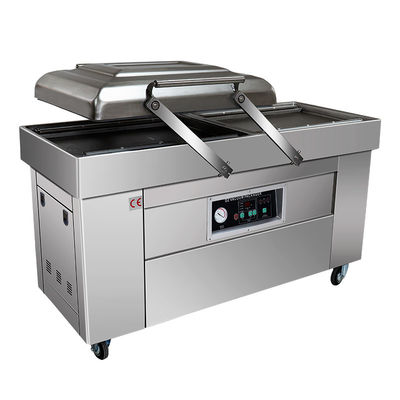 Máquina de vácuo de quarto duplo para frutos do mar carne salgada peixe seco carne de porco arroz carne bovina salmão fumado