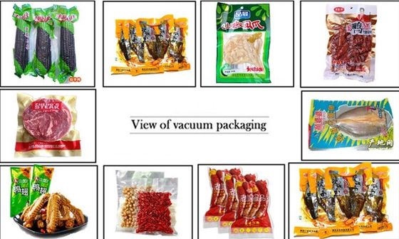 Máquina de embalagem a vácuo de 380 V com correia de transporte Máquina de vedação a vácuo 2020*1620*1200 mm