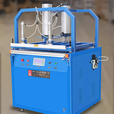Sacos de embalagem de alimentos Máquina automática de vedação a vácuo por compressão de ar com mesa de trabalho