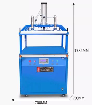 Sacos de embalagem de alimentos Máquina automática de vedação a vácuo por compressão de ar com mesa de trabalho