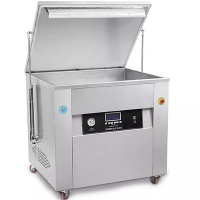 Máquina de embalagem a vácuo de tamanho de câmara 840*650*130mm para formar tijolos de caju