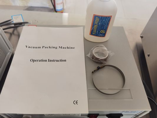 Máquina de embalagem a vácuo para pequenos alimentos para uso doméstico com bomba de vácuo de 10 m3/h