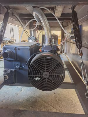 Máquina de embalagem a vácuo de carne de peixe com câmara dupla