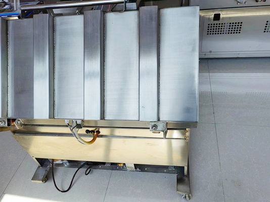 Máquina de embalagem a vácuo de peixes marinhos com comprimento de vedação de 400 mm*2pcs e taxa de bombeamento de 40m3/h