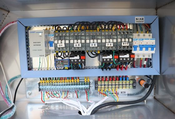 380V Sealer de vácuo de correia de transporte para processamento industrial de carne, vegetais e peixes