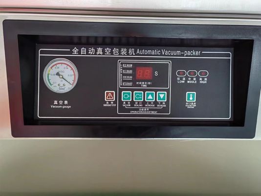 Máquina de embalagem a vácuo de câmara dupla para carne de repolho, peixe, datas 1070*540*970mm Tamanho
