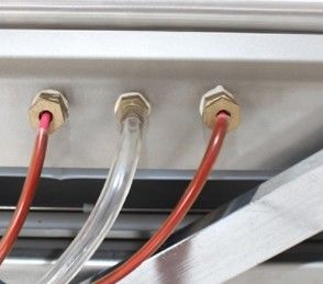 Seis funções de memória Máquina de vedação de embalagem a vácuo de câmara dupla para embalagens alimentares