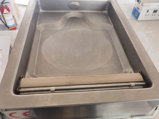 Máquina de embalagem a vácuo de câmara única para alimentos em hotéis