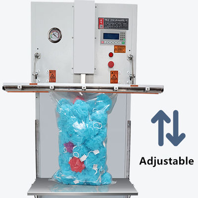 Máquina de embalagem a vácuo de grãos pneumática multifunção grande saco vedação a vácuo externa