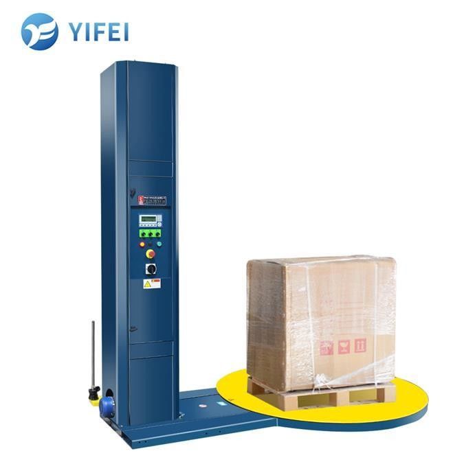 1P Voltage Pallet Wrapper Máquina de embrulho de paletes totalmente automática para paletes