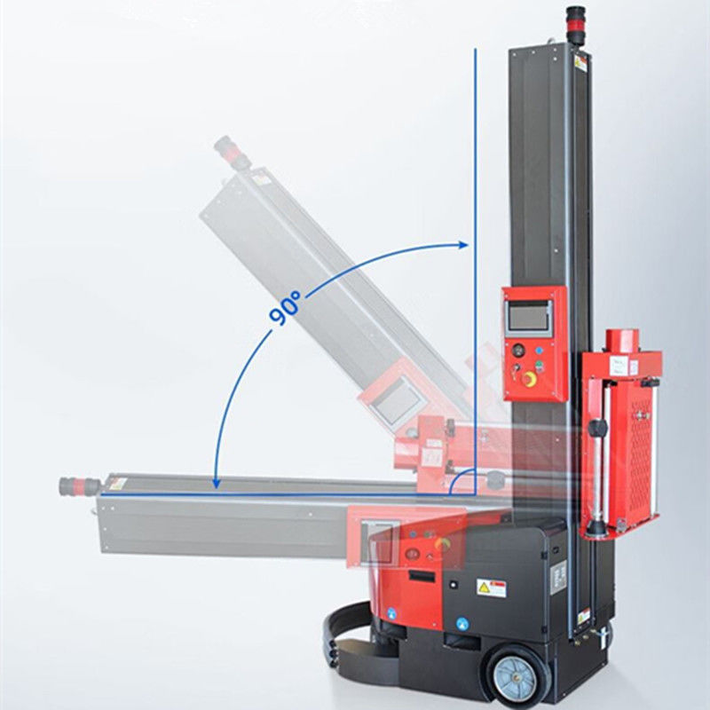 Máquinas Hardware Smart Self-Propelled Mobile Stretch Robot Palet Wrapper 24V Voltagem