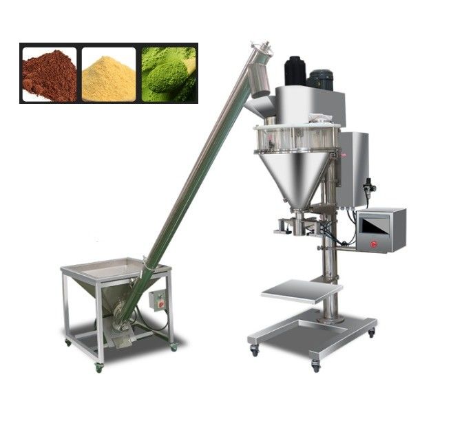 710*810*1900mm Máquina semi-automática de enchimento de pó de especiarias de leite para 1-15 kg de mercadoria