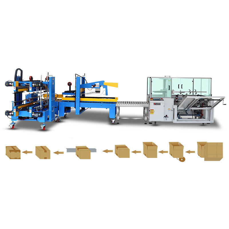 precisão Cartão Erector Sealing e Taping Machine a preço acessível para embalagem suave