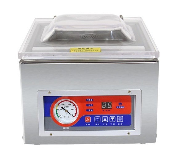 Máquina de embalagem a vácuo de câmara única para conservação de alimentos com certificado CE