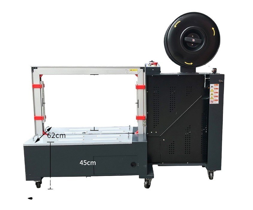 Loja de alimentos 220 KG Máquinas de ligação de pacotes Caixa de cartão Máquina automática de ligação de pacotes de PP