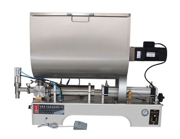 Máquina de enchimento de casca de pizza de tomate movida a eletricidade do tipo U com saco de 80L