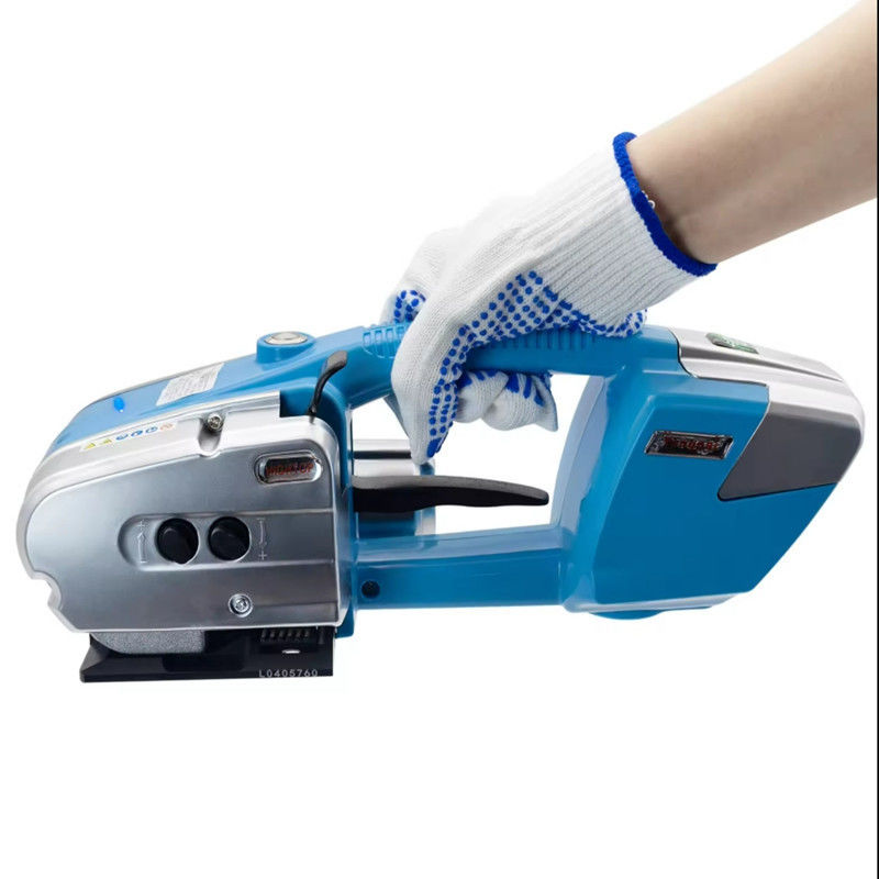 Ferramentas de máquina de cinta de plástico de PP PET a bateria elétrica para largura de cinta de 13-16 mm