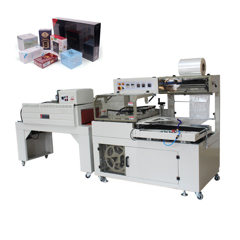 Embalagem de objetos mais longos Máquina automática de encolhimento de madeira de fio de ferro e filme de PVC POF