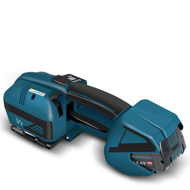 14.4V Ferramenta de fixação manual para um cabo de 13-16 mm de faixa de PP/PET 380x130x130 mm