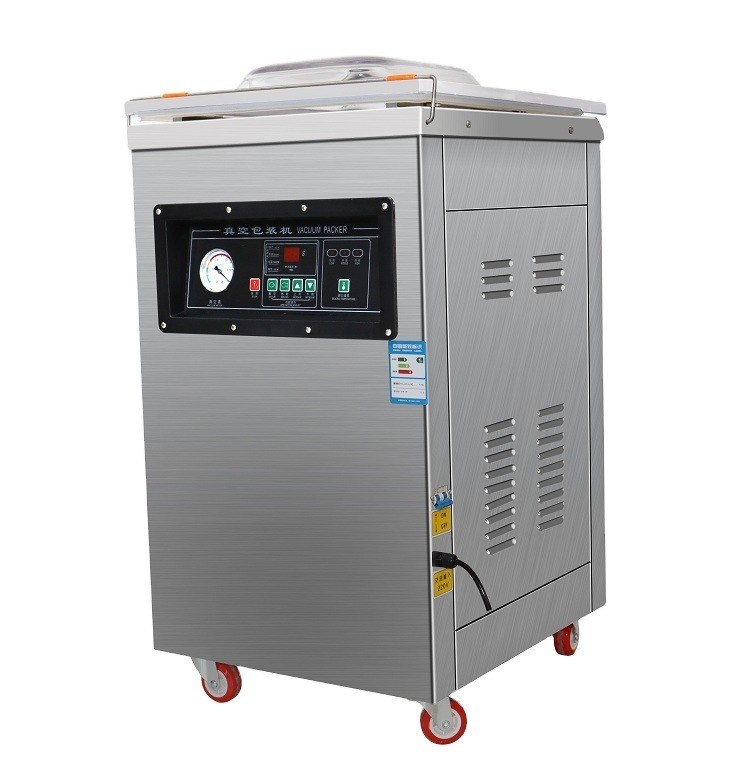 Máquina semiautomática de embalagem a vácuo de mozzarella e margarina para sacos