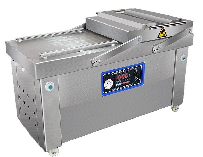 Fácil de operar DZ-700/2S Double Chamber Vacuum Sealer para frutas secas e pizza congelada