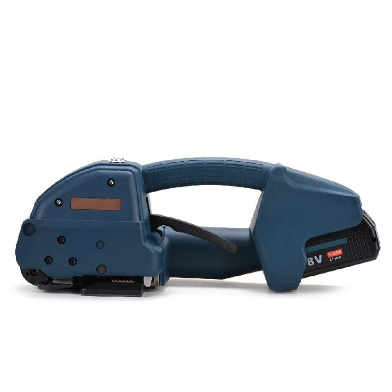 Máquina elétrica de fixação de tiras para tiras de PP PET com bateria recarregável durável