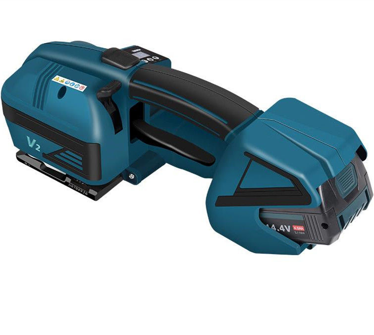 Ferramenta de fixação automática a bateria de 220V V2 13/16 Para cinturão de plástico PE PET Máquina de fixação elétrica