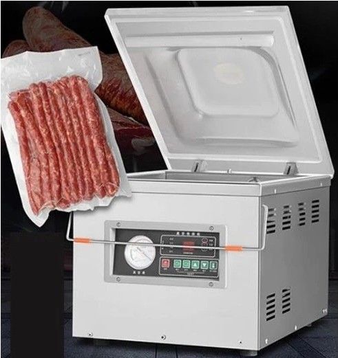 Certificado CE DZ-260 Mini Sealer de vácuo para câmara de embalagem de alimentos Tamanho L260*W320*H50mm
